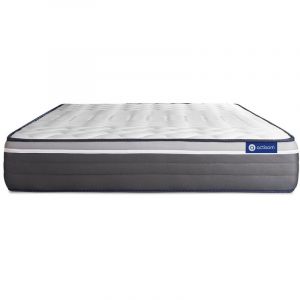 Matelas 160x200 cm Ressorts ensachés et mémoire de forme