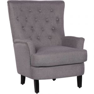 Habitat et Jardin Fauteuil -Arhus- 1 place - Gris