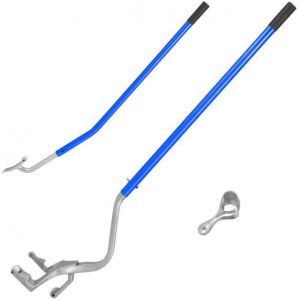 Kit outil de démontage Coast - montage de pneus Coast 44 cm à 62 cm - support de talon en acier - Ensemble d'outils camions Bleu