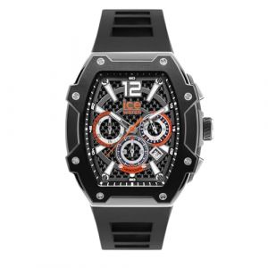 Ice Watch Montre - 024363 - Silicone Noir - Étanchéité 5 bar - Cadran Noir