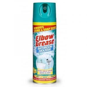 Elbow Grease Bathroom Mousse & Shower Foam Lemon 400ml