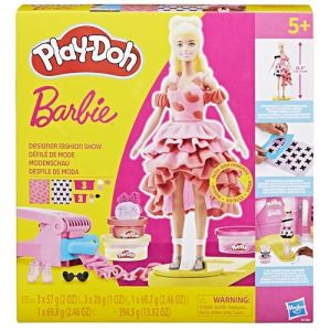 Play-Doh Barbie Défilé de Mode, Coffret de pâte à Modeler