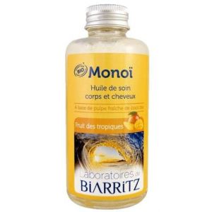 Laboratoires de Biarritz Huile soin corps/cheveux au mono&iuml; et fruits des tropiques