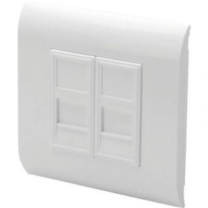 Digitus BOITIER VIDE POUR MODULE KEYSTONE JACKS 2X RJ45, DN-93802