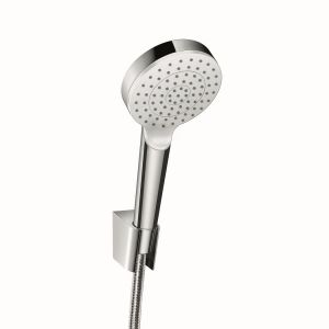 Hansgrohe Douchette CROMETTA avec support et flexible - Chromé - Débit 9 l/min