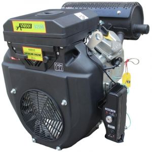 Varan Motors	 Motors - 92596 Moteur essence 22CV 680cc V-twin avec d&eacute;marreur &eacute;lectrique et sortie &agrave; clavette 25.4mm