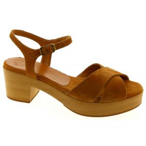 Unisa IRAM_KS, Sandale &agrave; Talon Femme, Toffee, 38 EU