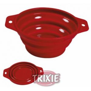 Image de Trixie Gamelle de voyage silicone 0,5 l/ø 14 cm