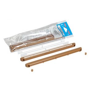 Nicoll kit universel d-entrée d-air mortaise 250x12 bois clair 1eahfc