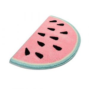 Tapis de bain en forme de pastèque