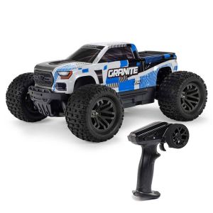 Arrma Brushed Monster Truck Bleu Granite Mega 665 4X4 - RTR - 1/10