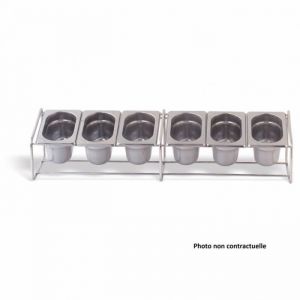 Image de Pujadas Support Inox pour Bacs GN