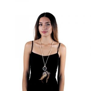 Party Pro Collier attrape-rêves blanc adulte Taille unique