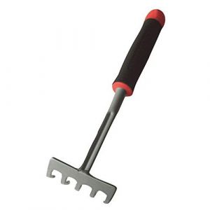 Idealspaten 60380500 Truelle de Fleur avec Poignée en Plastique, Argent, 31 cm