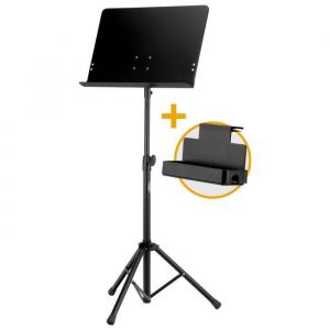 Classic Cantabile Pupitre Deluxe set y compris le support d'accessoires