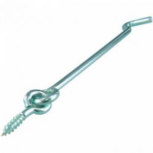 Fix'Pro Crochet de contrevent acier zingu&eacute; Longueur 160 mm Vendu par 1