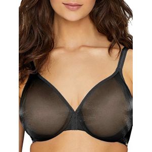 GOSSARD Glossies - Soutien-gorge de tous les jours - Plongeon - Femme, Noir, FR : 95G (Taille fabricant : 36F)