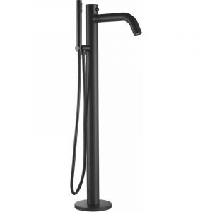 Image de Sined Robinet De Baignoire Noir Avec Douchette Cm 96,5x6x6 Oristano Nera - NOIR