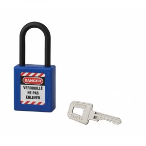 THIRARD Cadenas 40 mm anse nylon Ø 6 X 38 mm BLEU