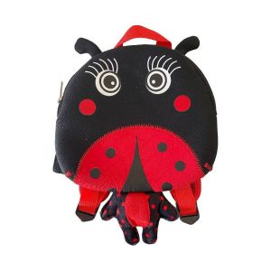 Enesco Petit sac à Dos crèche - Coccinelle - En Néoprène - 23 x 23 x 2 cm