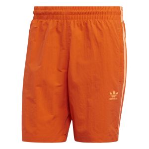 Adidas Maillot de bain 3 bandes Originals Orange - Taille S