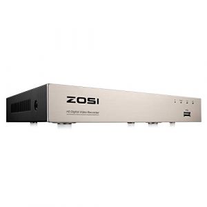 Image de Zosi H.265+ 5MP Lite DVR Enregistreur vidéo Numérique 8 Voies HD-TVI Système de Surveillance CCTV Code QR et Détection de Mouvement sans Disque Dur fourni