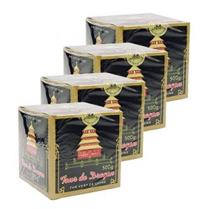 Lot 4x Thé vert - Boîte 500g