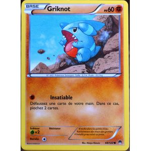Asmodée Griknot - Carte Pokémon 68/122 60 Pv Xy Rupture Turbo