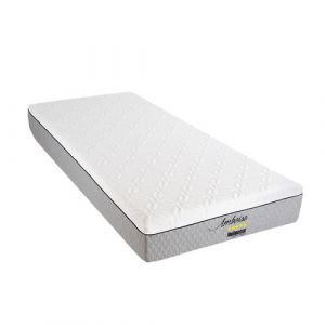 BELLECOUR LITERIE Ensemble AMBOISE 90x200 cm Matelas Mémoire de forme + Protège matelas anti punaise
