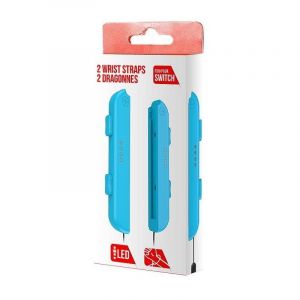 PAIRE DE DRAGONNES POUR MANETTE JOYCON TURQUOISE