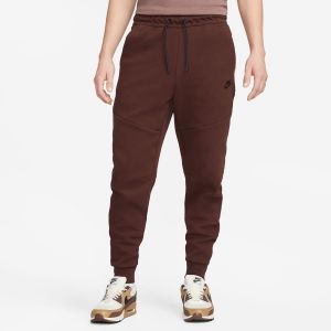 Nike Bas de Survêtement NSW Tech Fleece - Marron/Noir, pointure Large - Marron - Taille Large