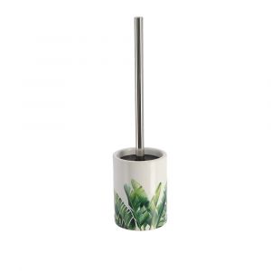 Tendance Brosse WC avec support en céramique déco Oasis