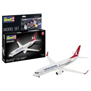 Revell Maquette avion : Model Set Boeing 737-800 "Turkish Airlines"