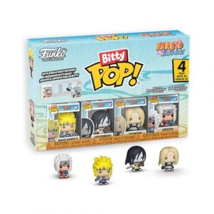 Funko Bitty Pack: Naruto Shippuden - Team 2et Une Mini-Figurine Myst&egrave;re en Surprise - 2.2 Cm - Minato Namikaze Collectionnable - Id&eacute;e de Cadeau