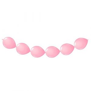 Folat Guirlande de Ballons Rose Clair - 3 m