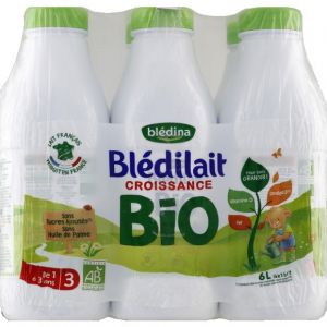 Blédina Lait croissance bio