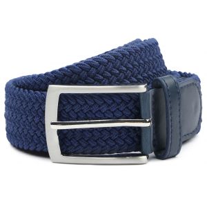 Image de Suitable Ceinture tissée Marine Bleu Bleu foncé taille 95