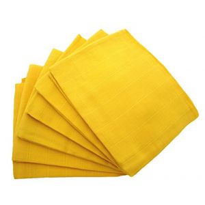 MuslinZ 6 langes en mousseline carrés