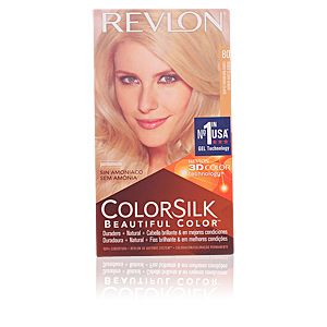 Revlon Colorsilk 60 blond cendr&eacute; moyen - Coloration permanente sans amoniaque