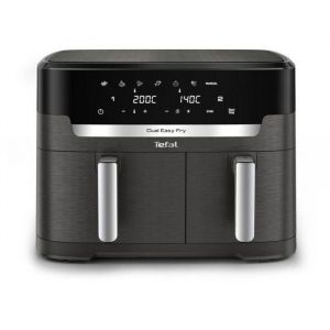 Tefal Friteuse &agrave; air Easy Fry Dual XXL EY942HE0 11L 2020W double cuve &eacute;cran LCD
