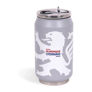 Olympique lyonnais Accessoire sport Canette isotherme ol 280ml grise