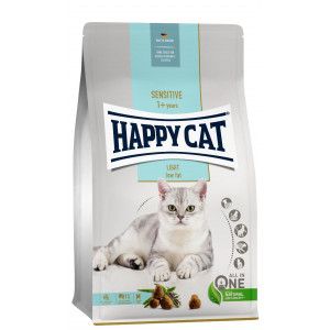 Happy cat Sensitive Light (faible en gras) 4 KG