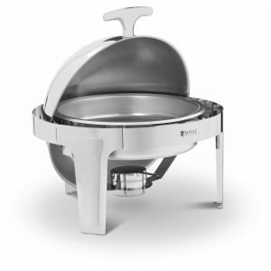Chafing dish rond 5,8 litres acier inoxydable
