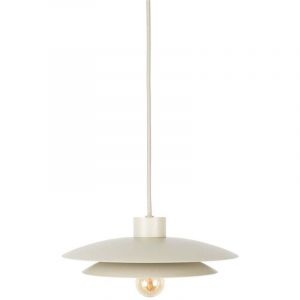 Suspension, Suspension beige métal, wubbo Beige en Metal, BOITE A DESIGN