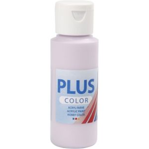 Plus color Peinture acrylique - 60 ml - Lilas pâle