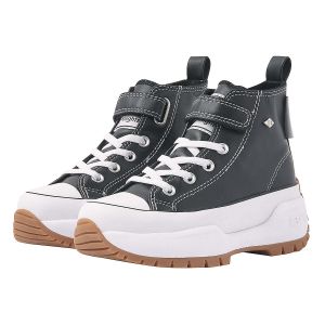 British Knights Kaya Mid Fly Basket, Schwarz Weiss, 35 EU