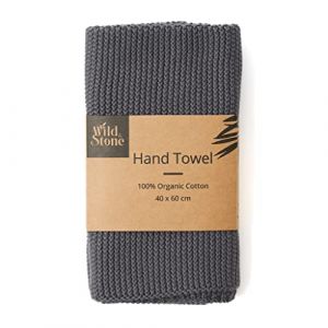 Wild & Stone Hand Towels - Slate Grey