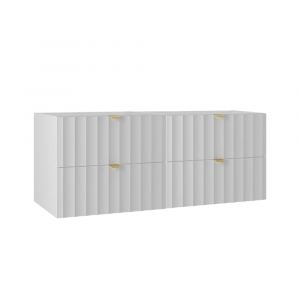 Meuble sous-vasque 120cm Lexa Blanc