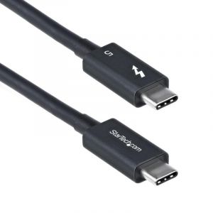 StarTech.com 3ft (1m) Thunderbolt 5 Cable, 80Gbps/120Gbps, Certified - cable Thunderbolt - Thunderbolt 5 pour Thunderbolt 5 - 1 m