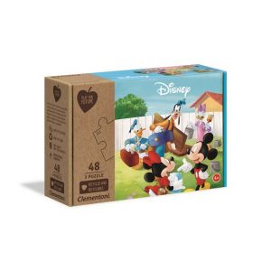 Clementoni Play For Future - 3x48 pièces - Mickey Mouse
